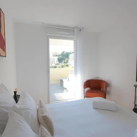 Sun Paradise Seaview&terrace Parking&pool Appartamento Beausoleil